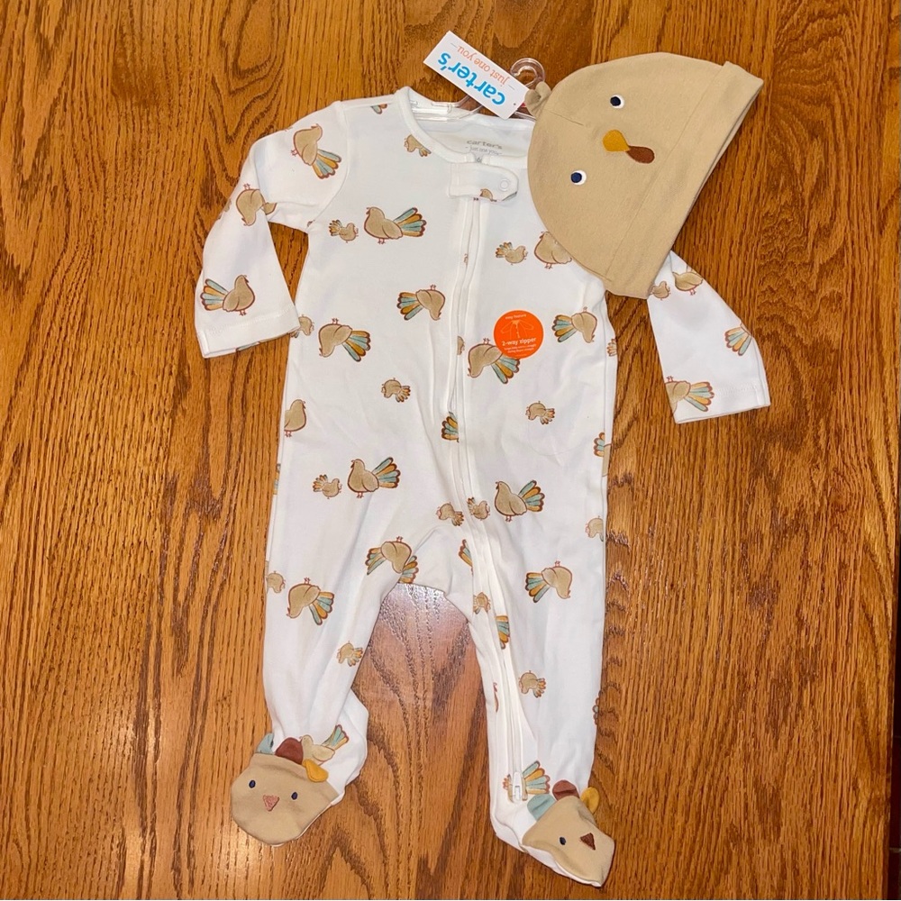 Carter’s Thanksgiving Turkey Sleep N Play 🦃  NWT!